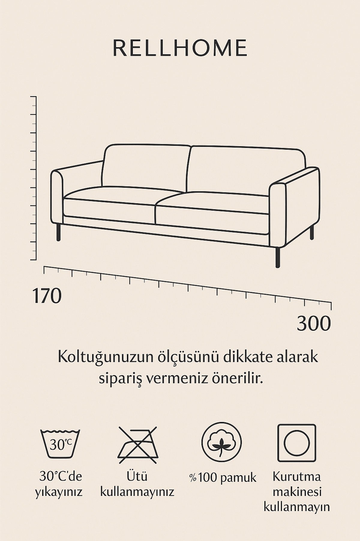 Pamuklu Koltuk Örtüsü BATTAL BOY - Çok Amaçlı Örtü - Çift Taraflı - Terletmez, Kaymaz, Toplanmaz