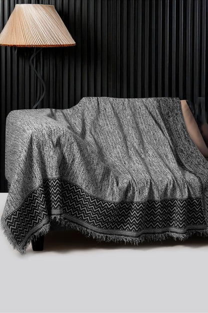 PamukluKoltuk Örtüsü - Çok Amaçlı Örtü - Çekyat Örtüsü - Çift Taraflı - Terletmez, Kaymaz, Toplanmaz
