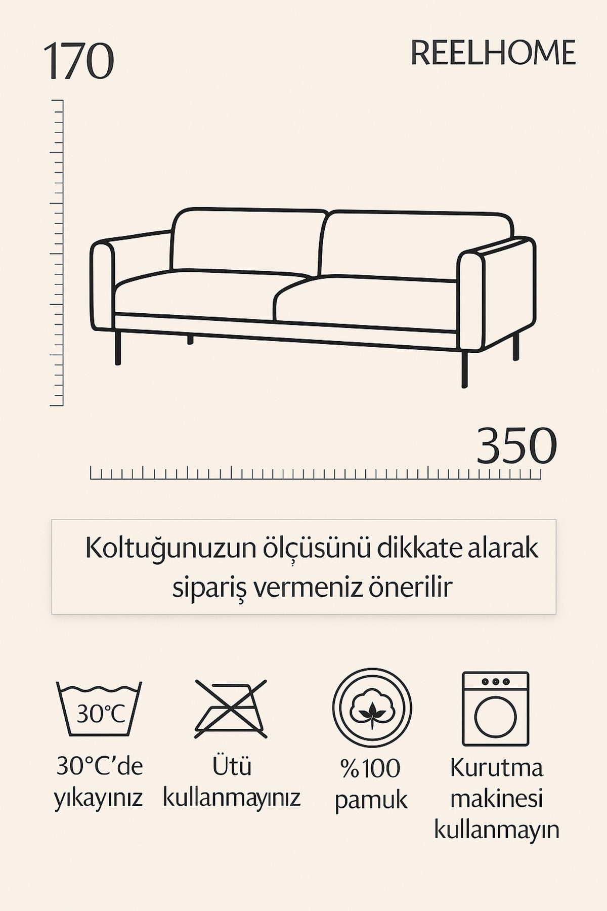 Pamuklu Koltuk Örtüsü Saçaklı - Çok Amaçlı Örtü - Koltuk Şalı - Kolları Kapatan - Battal Boy - 180x350