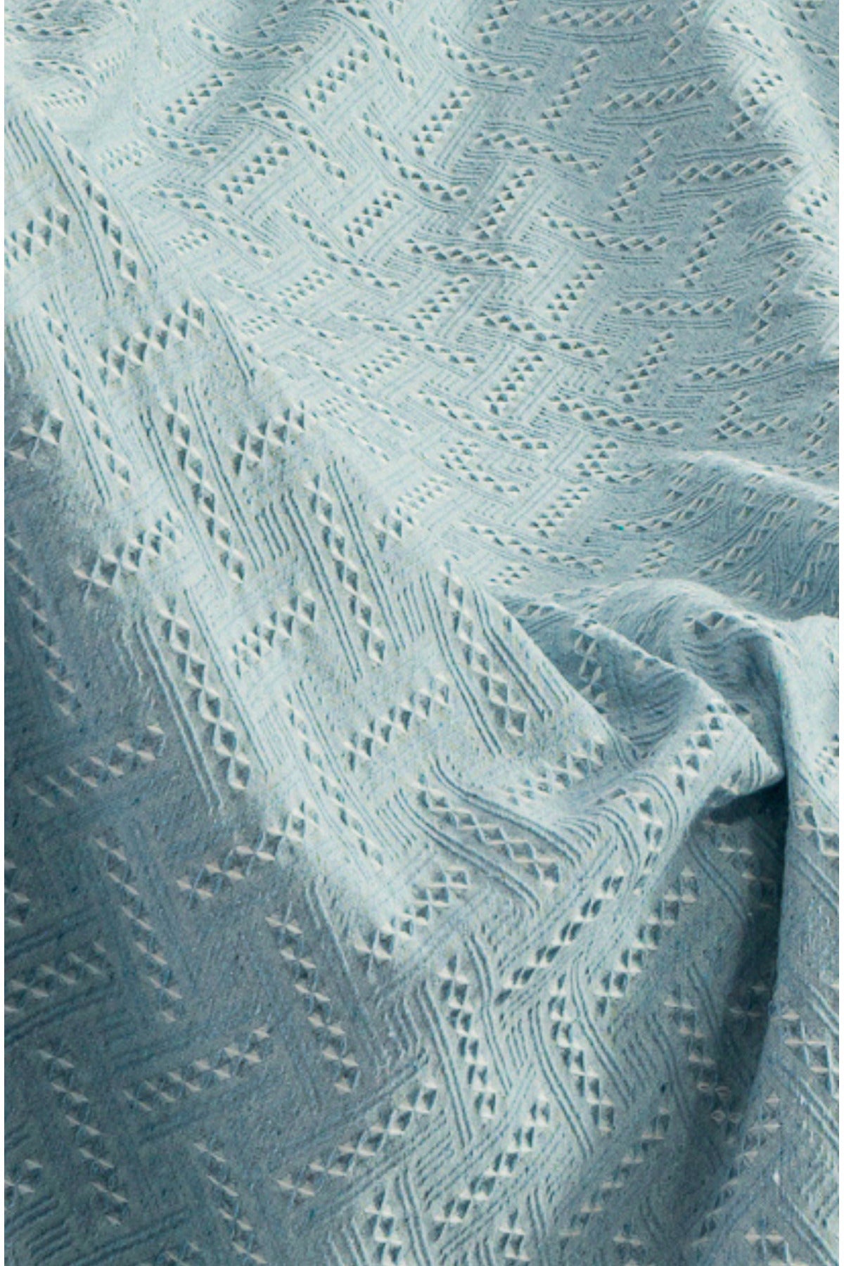 Pamuklu Koltuk Örtüsü Saçaklı - Çok Amaçlı Örtü - Koltuk Şalı - Kolları Kapatmaz - 170x220 cm