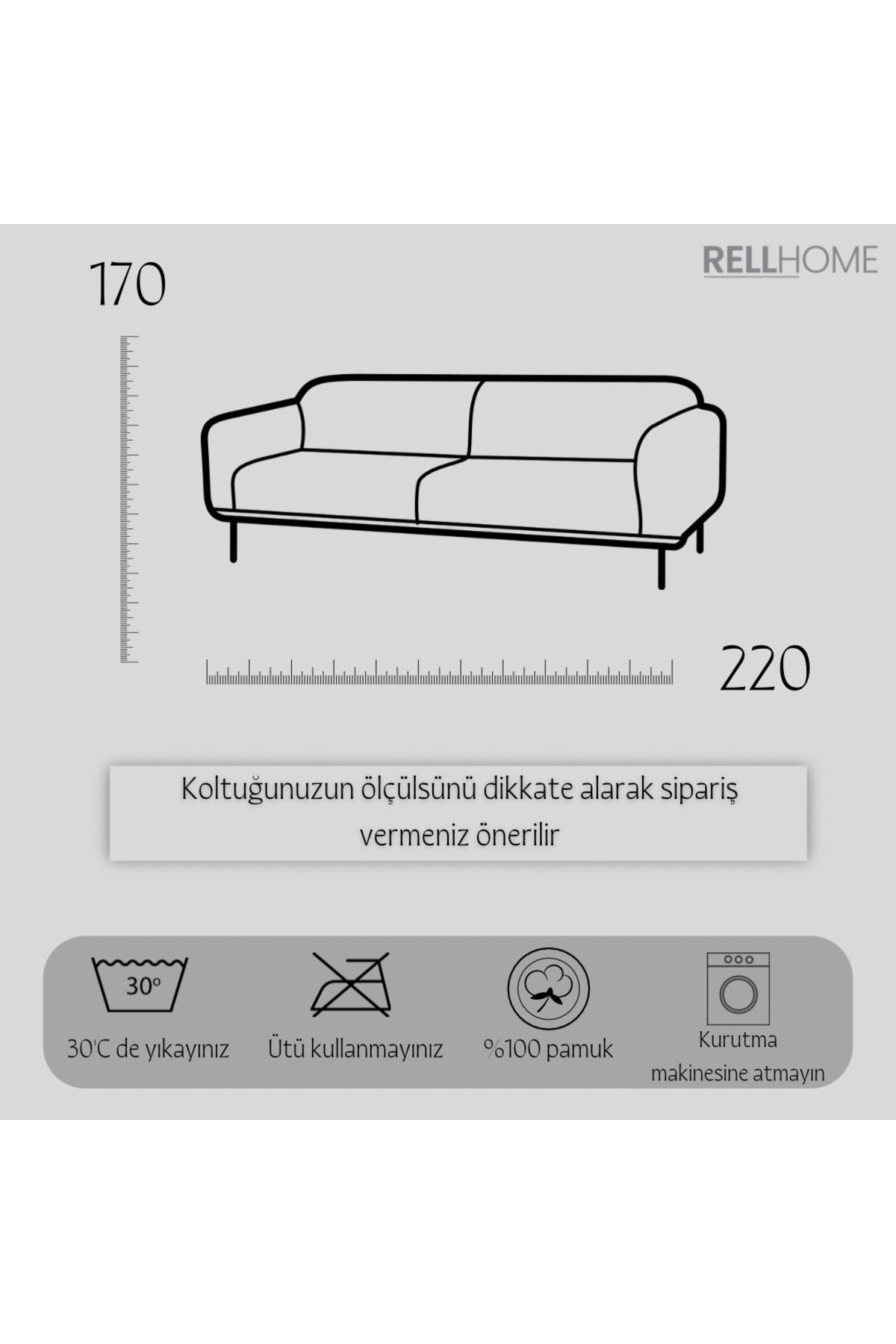 %100 Pamuklu Lüks Kaymaz Koltuk Örtüsü - Koltuk Şalı - Çok Amaçlı Örtü - Bej/Mavi/Gri