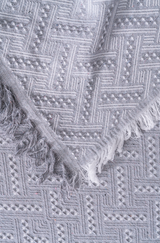 Bohem Serisi · Koltuk Örtüsü 170x220 cm – Saçaklı Pamuklu